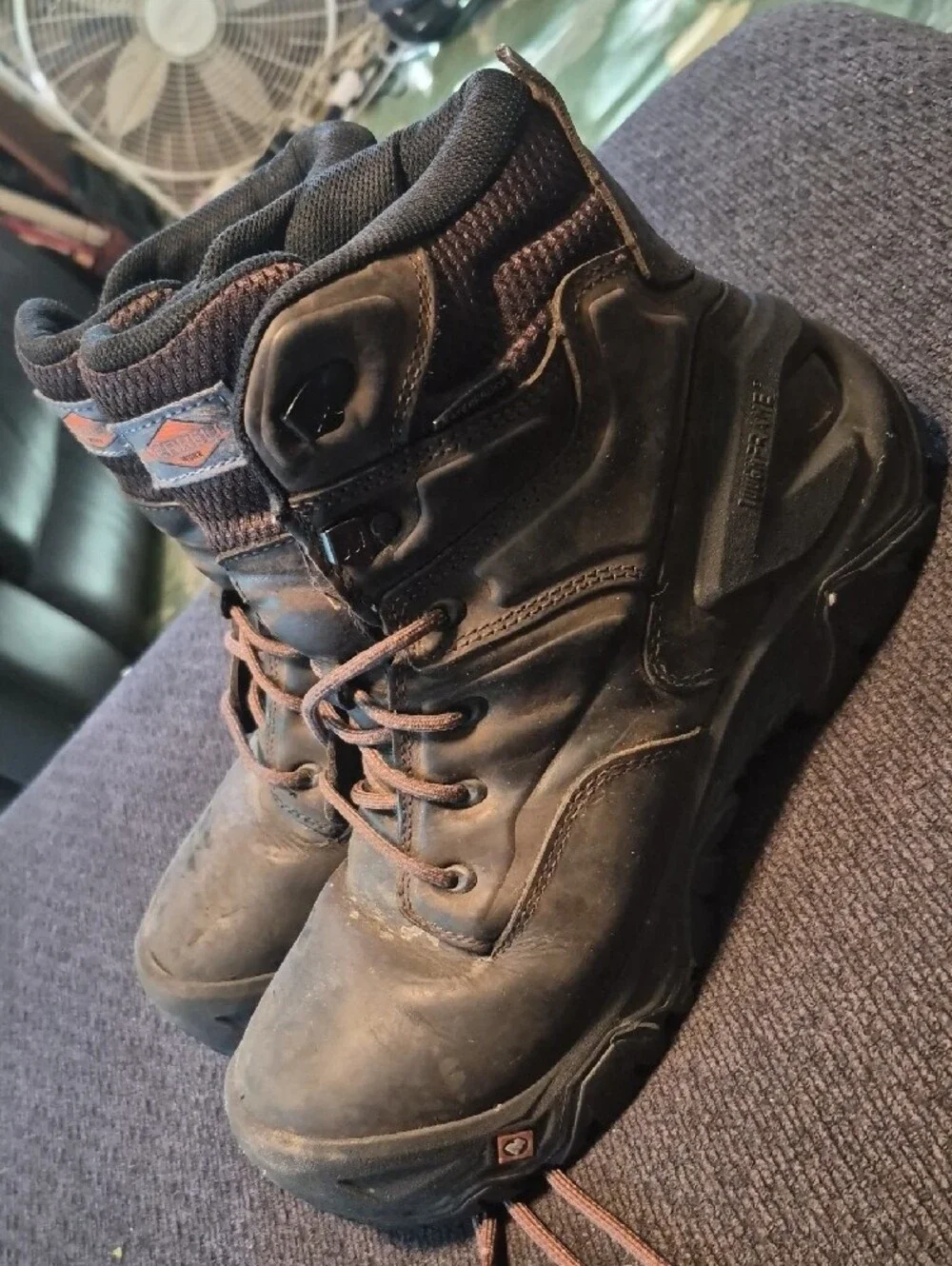 Merrell Brown Men's Lace-Up Hiking Boots